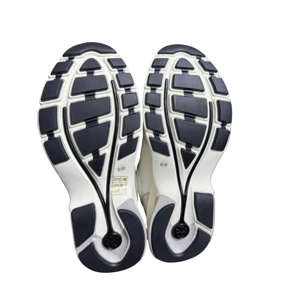 Tory Burch Good Luck Trainer Sneakers in‎ Bianco/Fossil Stone Size 9.5 Women - Picture 6 of 7